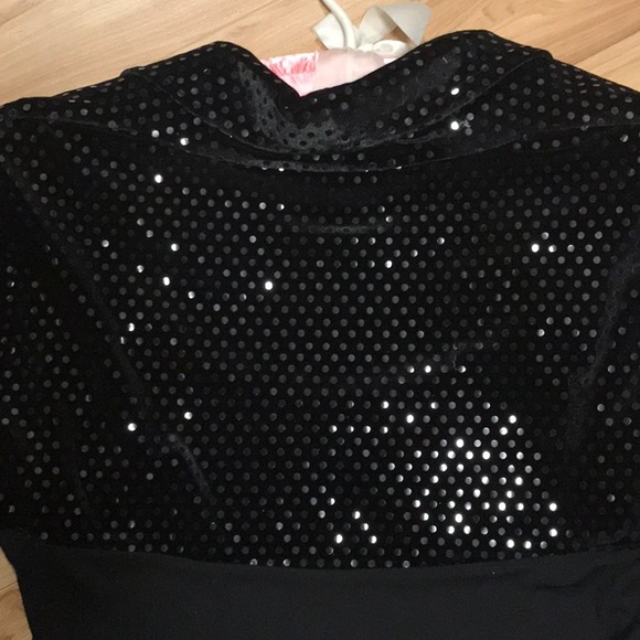 Bianca Nygard sparkling black faux bolero, tunic - Picture 4 of 4